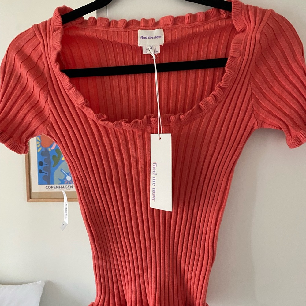 Find me now the label pax knit top